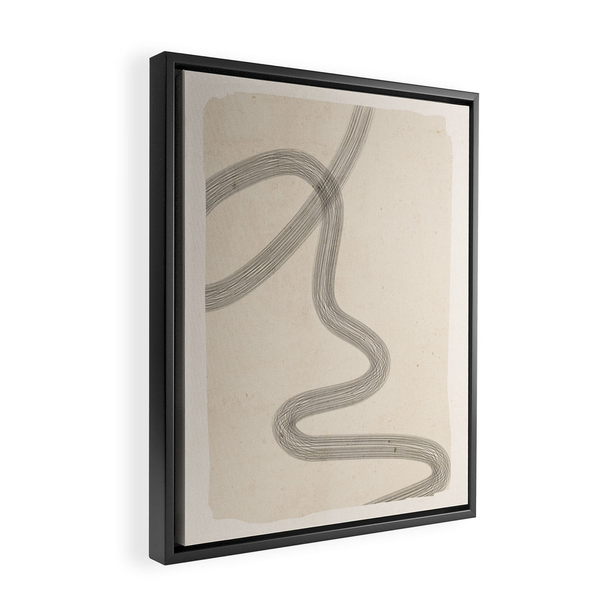 Minimal Abstract Art 19 Framed Canvas Print Gallery Image 2