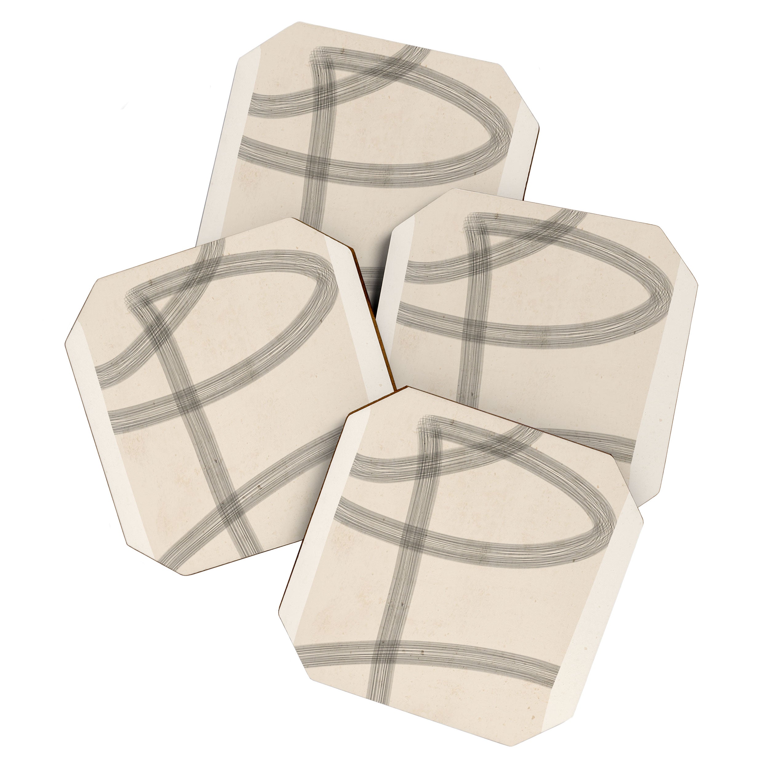 Minimal Abstract Art 20 Coaster Gallery Image 1