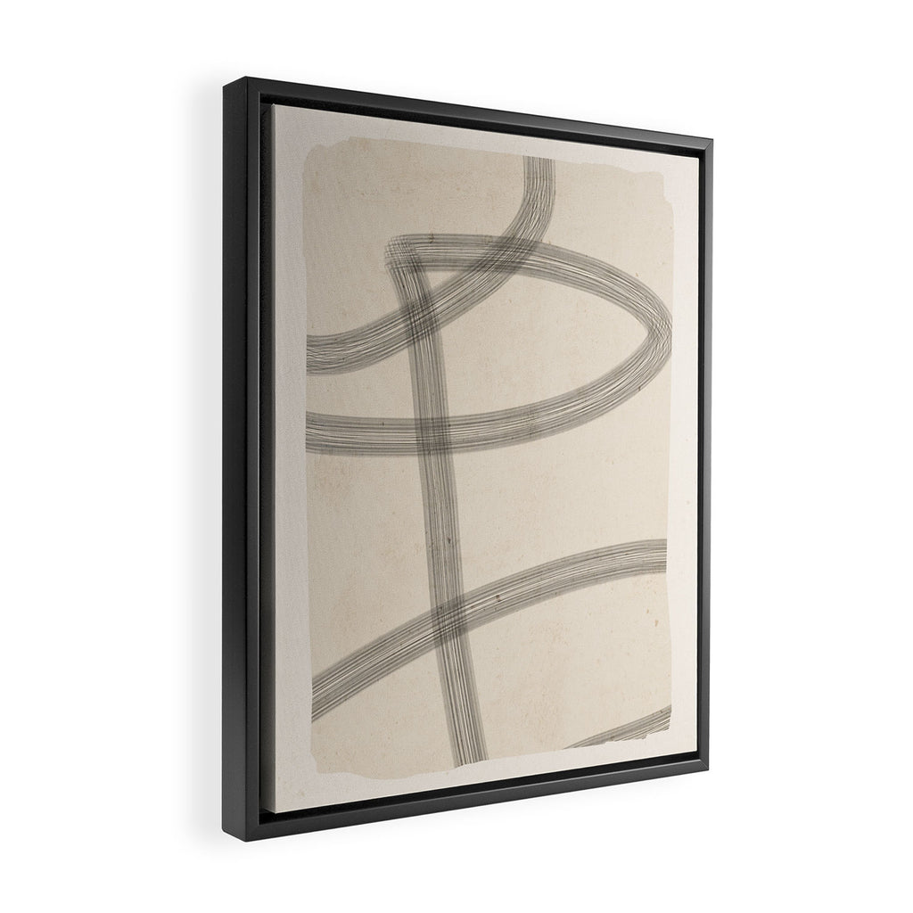 Minimal Abstract Art 20 Framed Canvas Print Gallery Image 2
