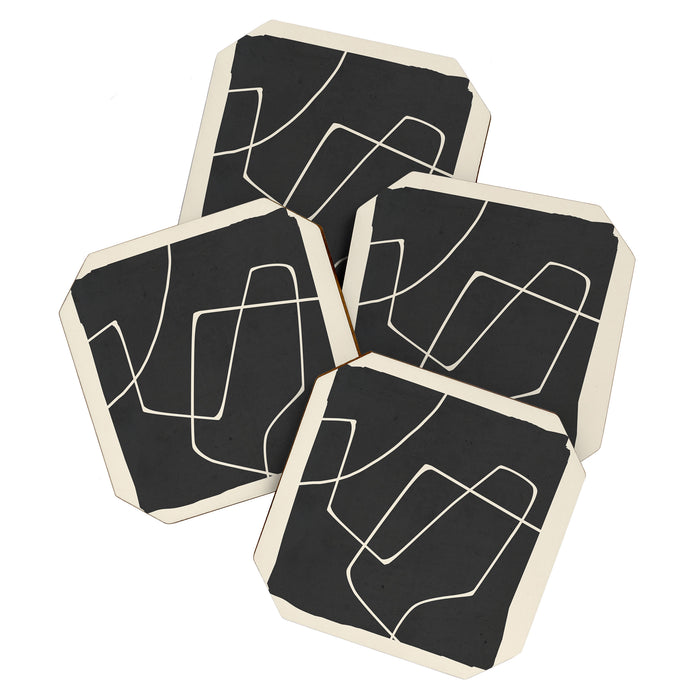 Minimal Abstract Art 25 Coaster Gallery Image 1