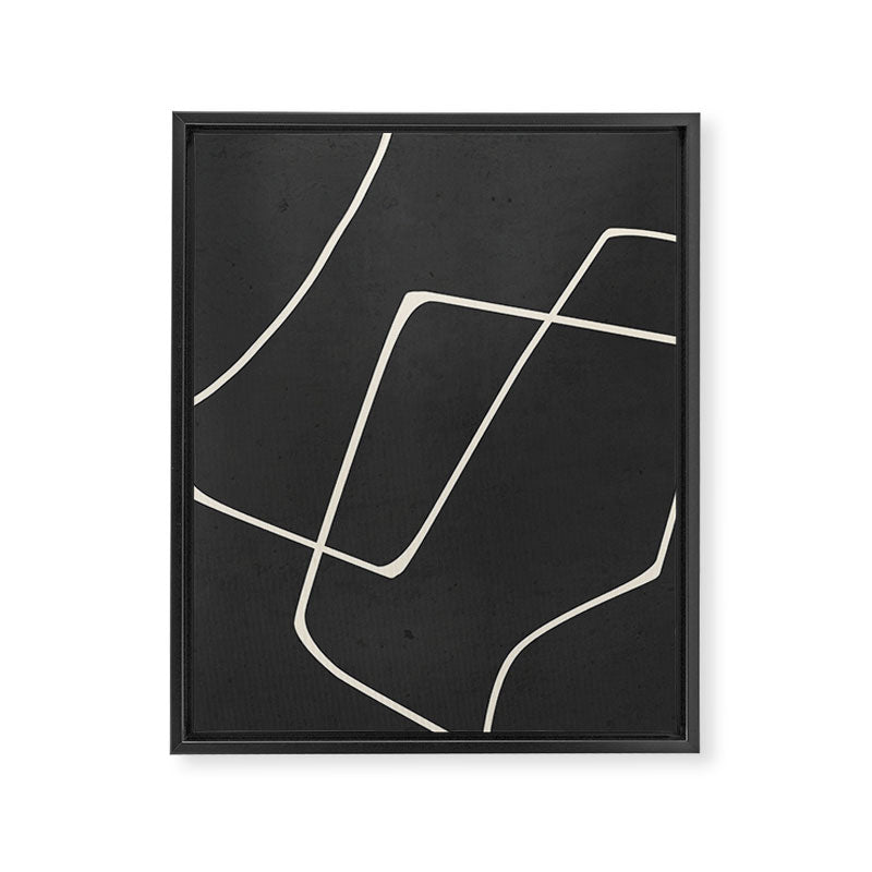 Minimal Abstract Art 25 Framed Canvas Print Gallery Image 8