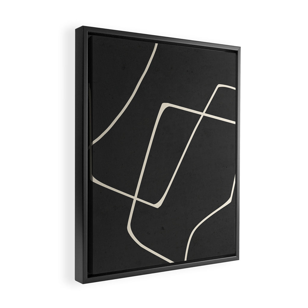 Minimal Abstract Art 25 Framed Canvas Print Gallery Image 2