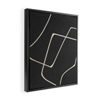 Minimal Abstract Art 25 Framed Canvas Print Gallery Image 2