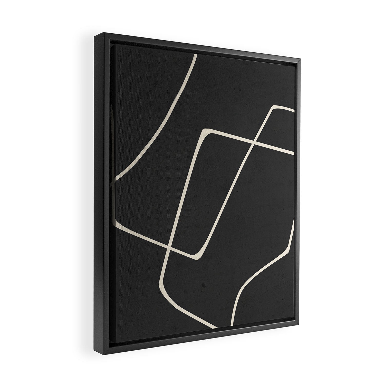 Minimal Abstract Art 25 Framed Canvas Print Gallery Image 2