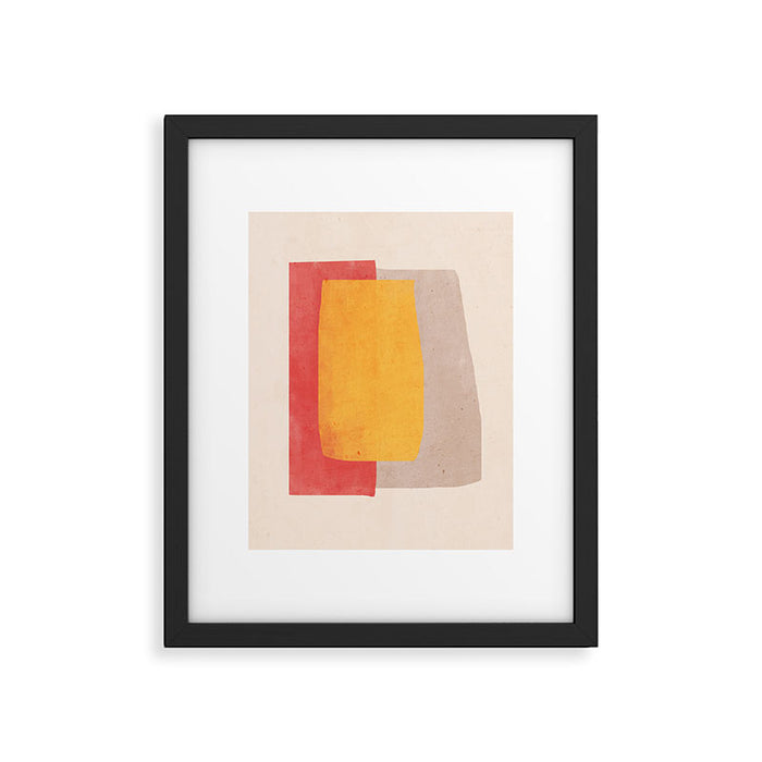 Minimal Abstract Art 26 Framed Art Print Gallery Image 1
