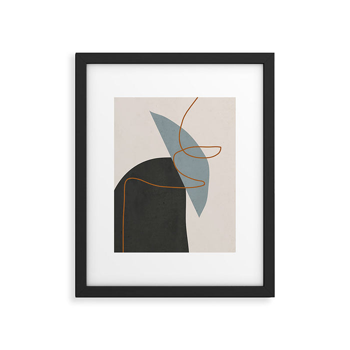 Minimal Abstract Art 3 Framed Art Print Gallery Image 1
