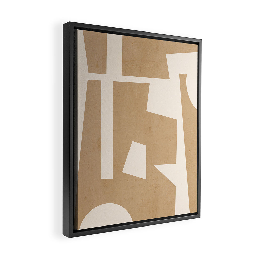 Minimal Abstract Art 30 Framed Canvas Print Gallery Image 2