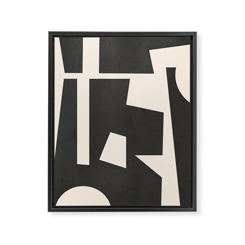 Minimal Abstract Art 31 Framed Canvas Print Gallery Image 8