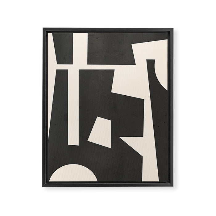 Minimal Abstract Art 31 Framed Canvas Print Gallery Image 1