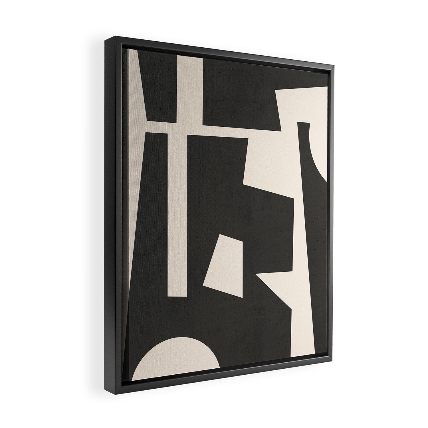 Minimal Abstract Art 31 Framed Canvas Print Gallery Image 2