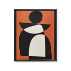 Minimal Abstract Art 39a Framed Canvas Print Gallery Image 6