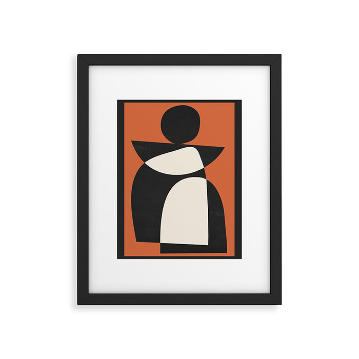 Minimal Abstract Art 39a Framed Art Print Gallery Image 1