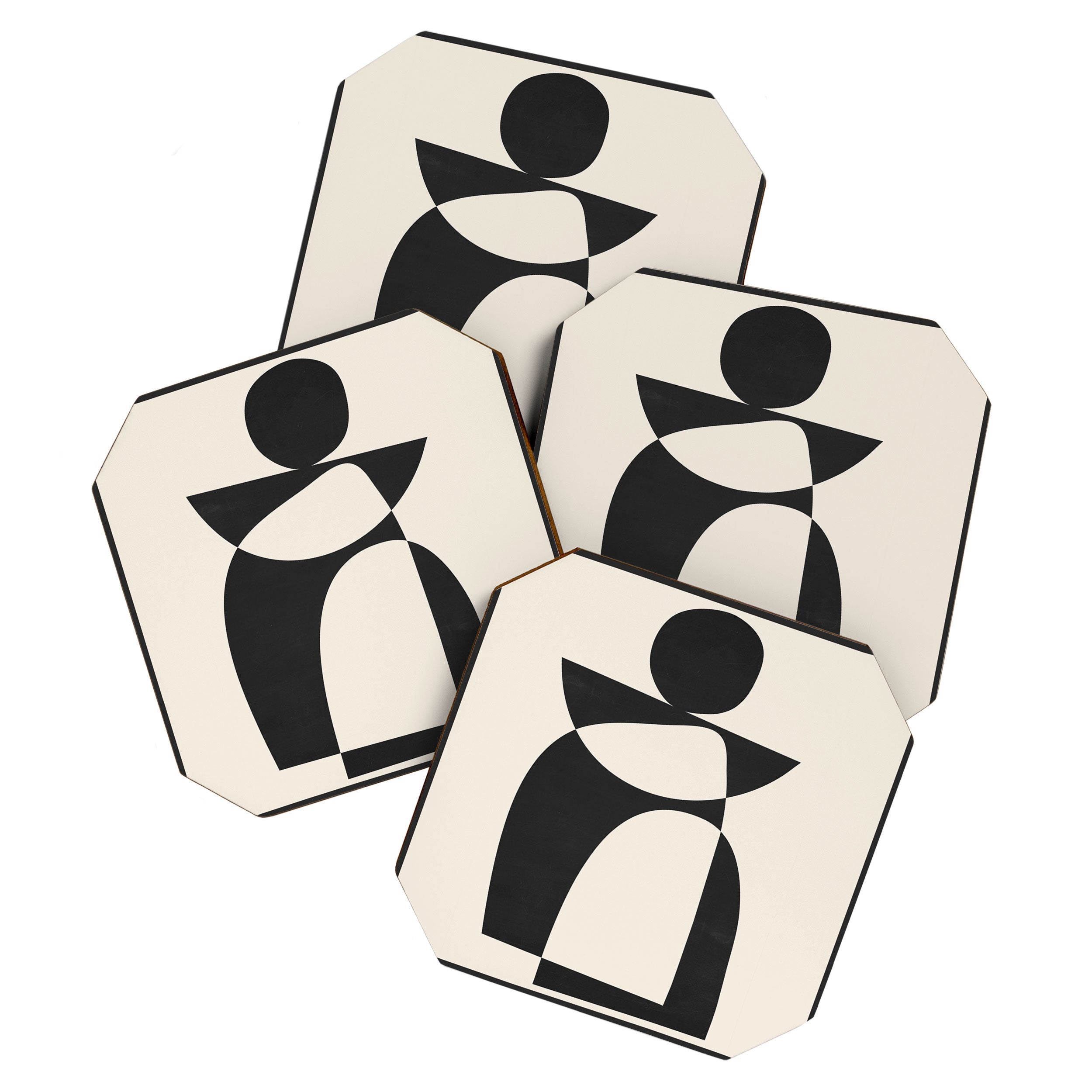 Minimal Abstract Art 39b Coaster Gallery Image 1