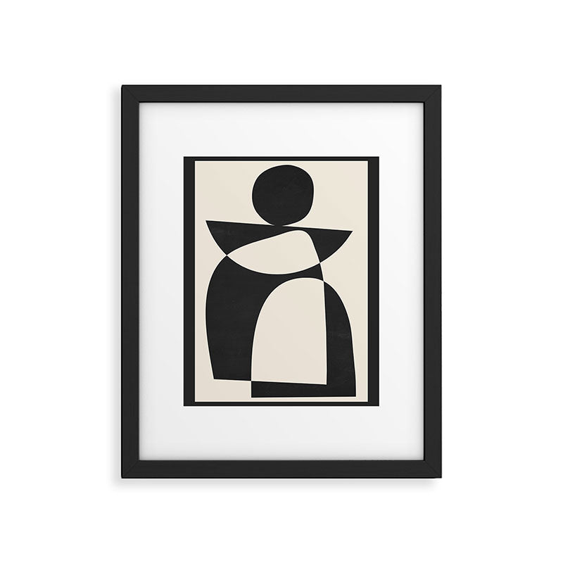 Minimal Abstract Art 39b Framed Art Print Gallery Image 5