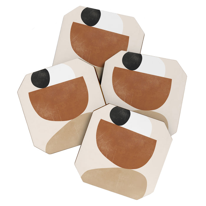 Minimal Abstract Art 41 Coaster Gallery Image 1
