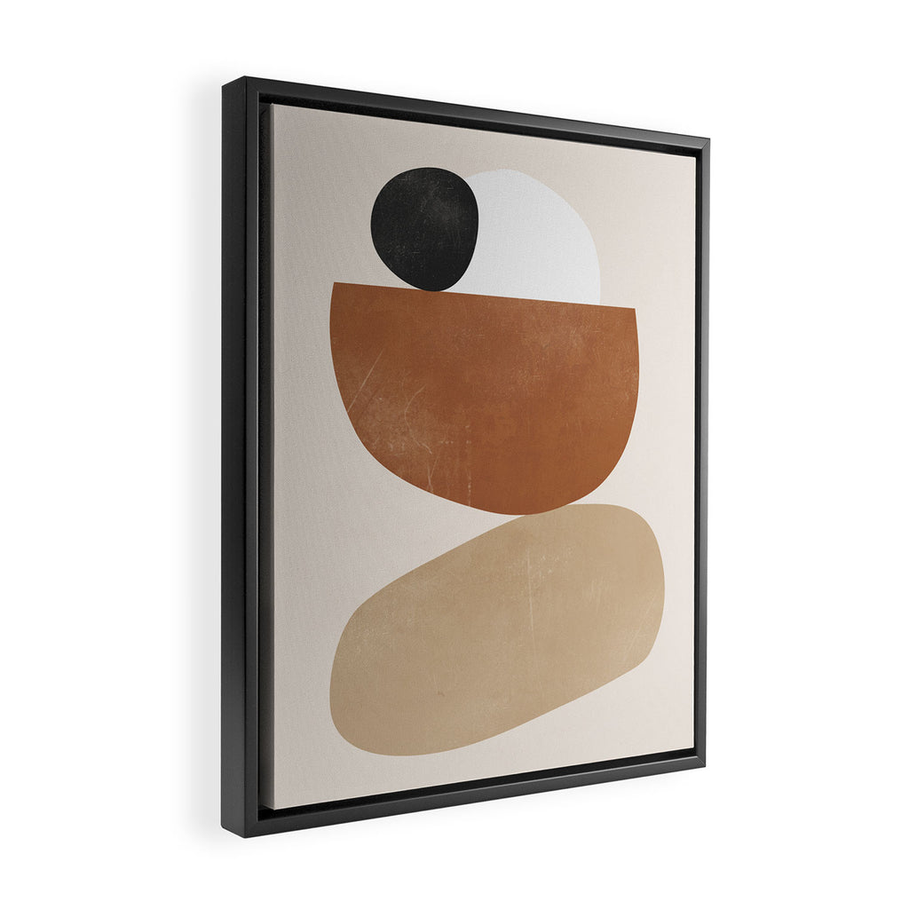 Minimal Abstract Art 41 Framed Canvas Print Gallery Image 2