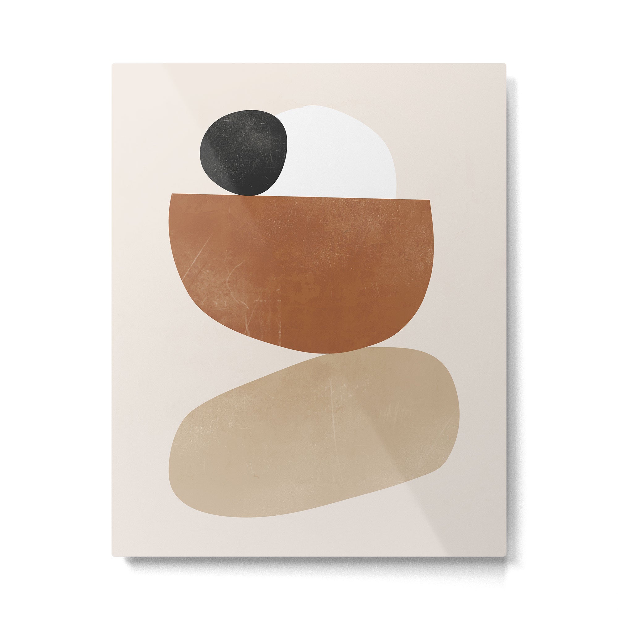 Minimal Abstract Art 41 Metal Print Gallery Image 4