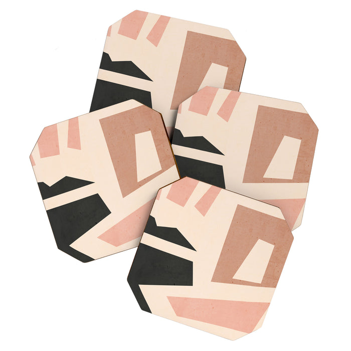 Minimal Abstract Art 53 Coaster Gallery Image 1