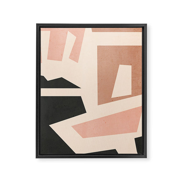 Minimal Abstract Art 53 Framed Canvas Print Gallery Image 1