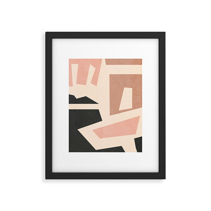 Minimal Abstract Art 53 Framed Art Print Gallery Image 5
