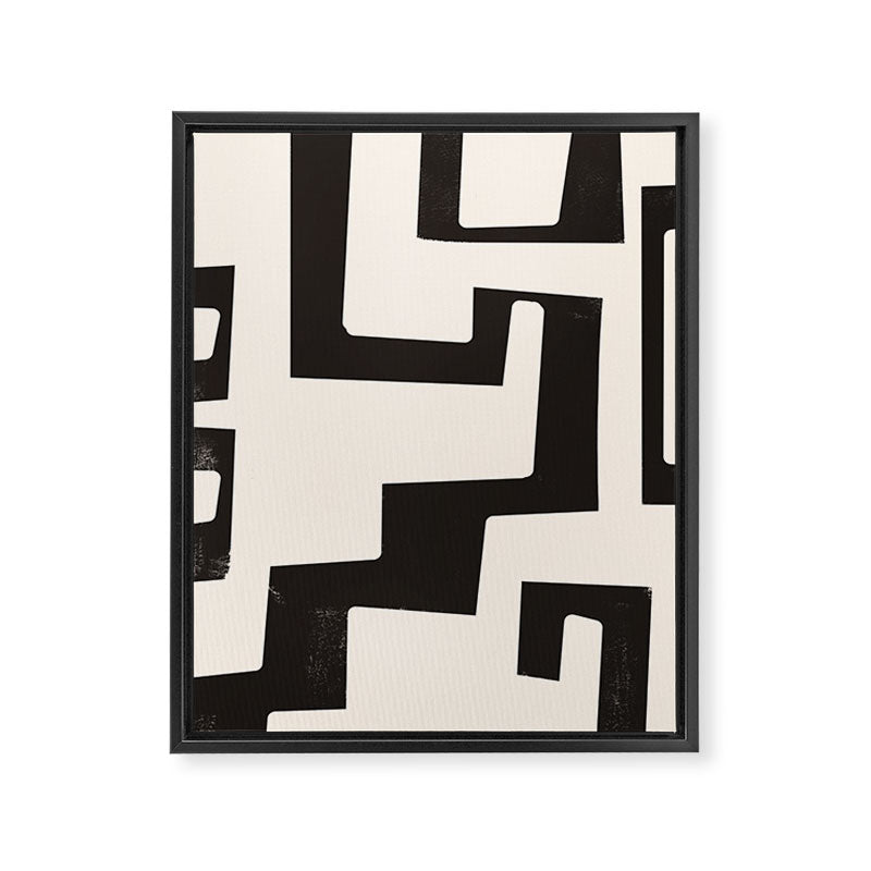 Minimal Abstract Art 69 Framed Canvas Print Gallery Image 6