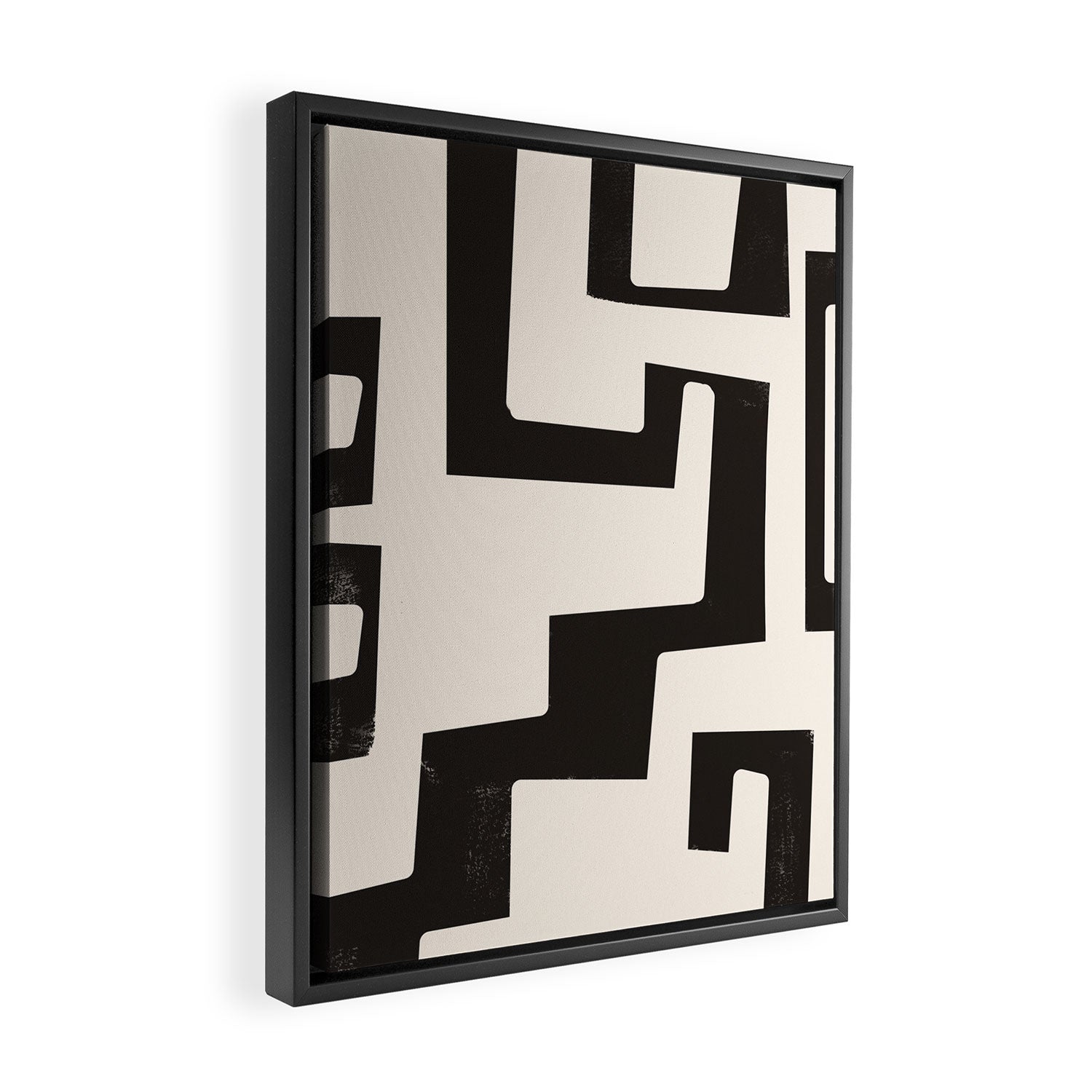 Minimal Abstract Art 69 Framed Canvas Print Gallery Image 2