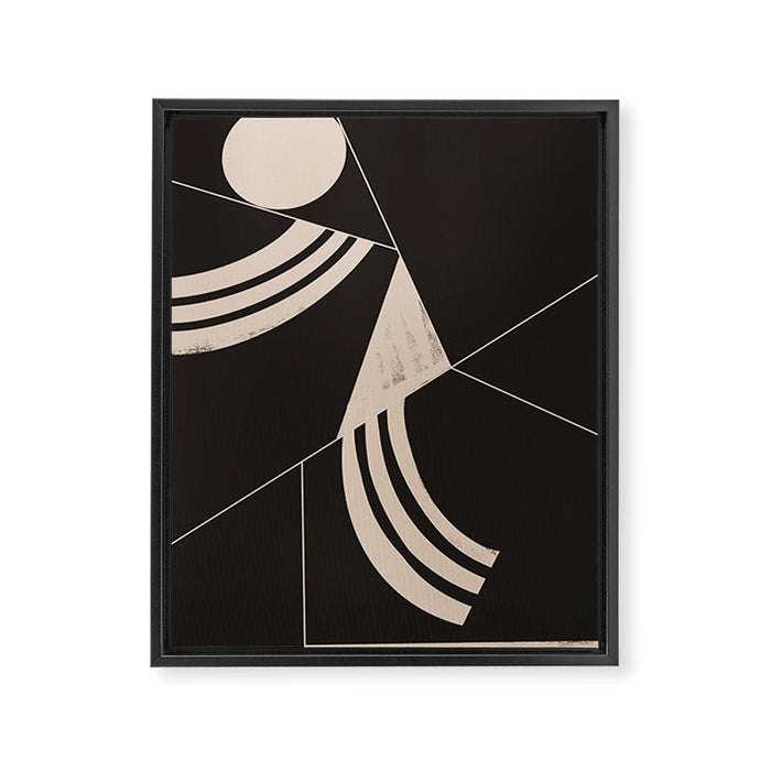 Minimal Abstract Art 70 Framed Canvas Print Gallery Image 1