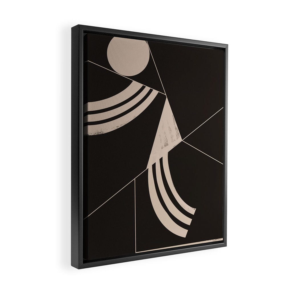 Minimal Abstract Art 70 Framed Canvas Print Gallery Image 2
