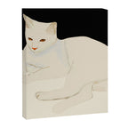 Minimal Abstract Art Cat 6 Canvas Print Gallery Image 8