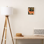Minimal Abstract Art Deer Canvas Print Gallery Image 2