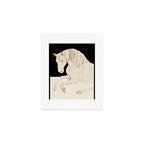 Minimal Abstract Art Horse 2 Art Print Gallery Image 1