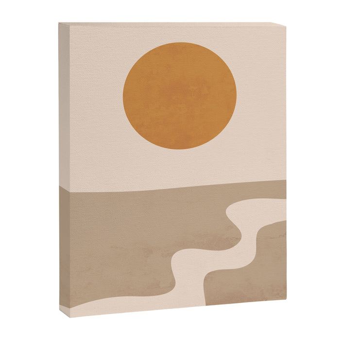 Minimal Abstract Art Landscape 6 Canvas Print Gallery Image 1