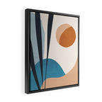 Minimal Abstract Art Landscape 10 Framed Canvas Print Gallery Image 2