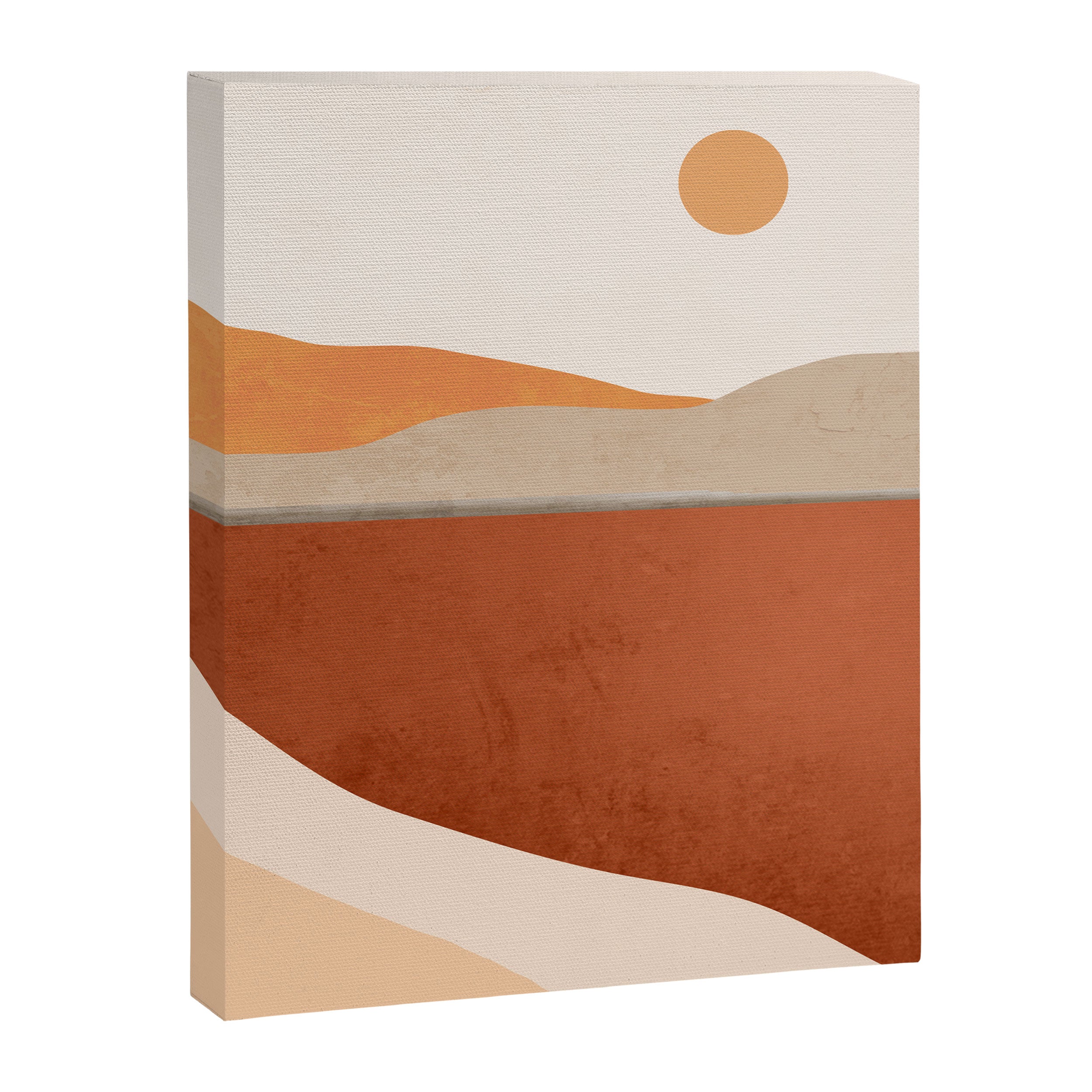 Minimal Abstract Art Landscape 11 Canvas Print Gallery Image 6