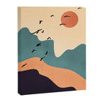 Minimal Abstract Art Landscape 19 Canvas Print Gallery Image 6