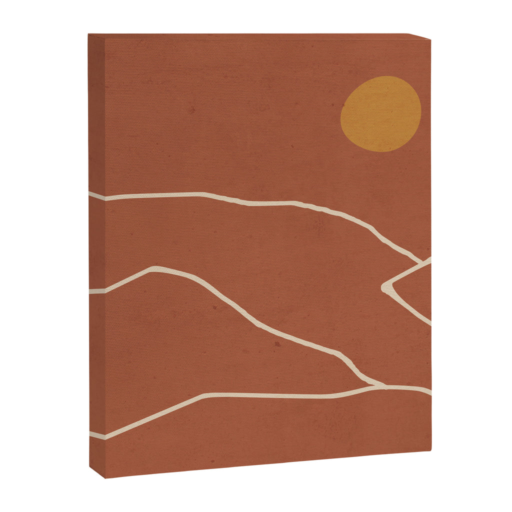 Minimal Abstract Art Landscape 2 Canvas Print Gallery Image 8