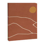 Minimal Abstract Art Landscape 2 Canvas Print Gallery Image 8