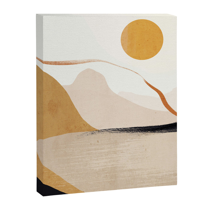 Minimal Abstract Art Landscape 31 Canvas Print Gallery Image 1