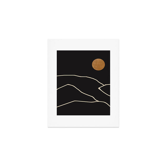 Minimal Abstract Art Landscape 38 Art Print Gallery Image 1