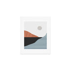 Minimal Abstract Art Landscape 7 Art Print Gallery Image 1