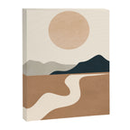 Minimal Abstract Art Landscape 8 Canvas Print Gallery Image 6
