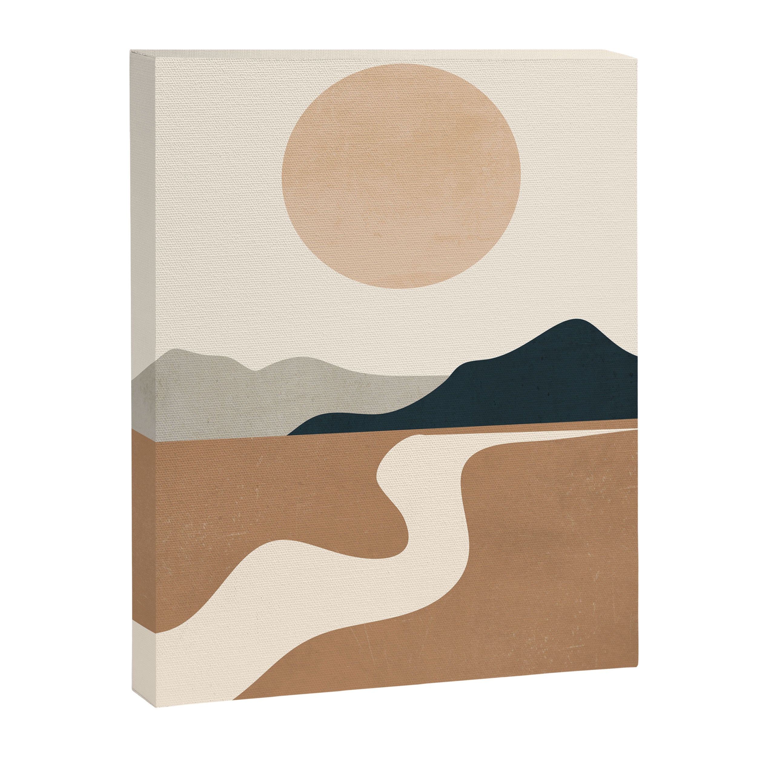 Minimal Abstract Art Landscape 8 Canvas Print Gallery Image 6