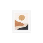 Minimal Abstract Art Landscape 9 Art Print Gallery Image 1