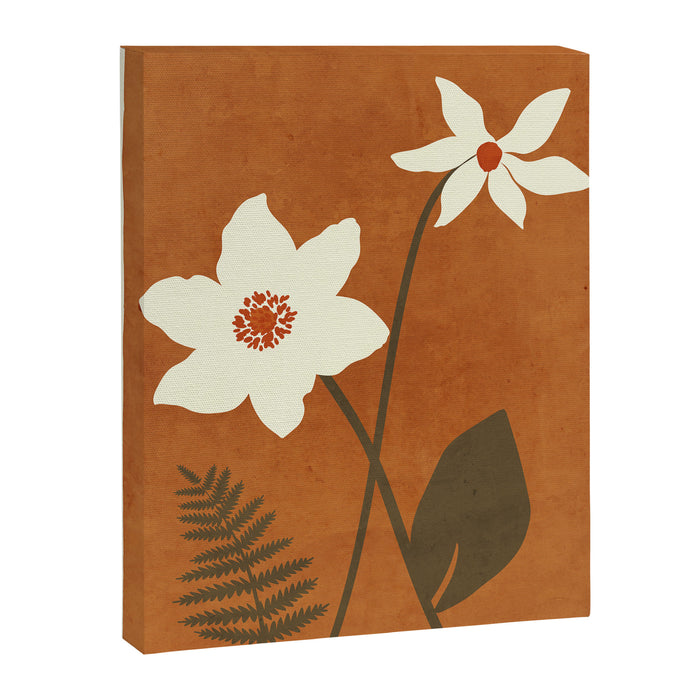Minimal Abstract Art Landscape Flowers 4 Canvas Print Gallery Image 1