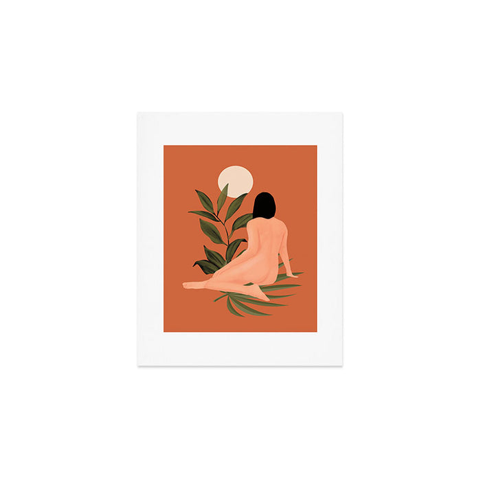 Minimal Abstract Art Nude Woman 7 Art Print Gallery Image 1