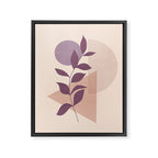 Minimal Abstract Art Plant 12 Framed Canvas Print Gallery Image 6