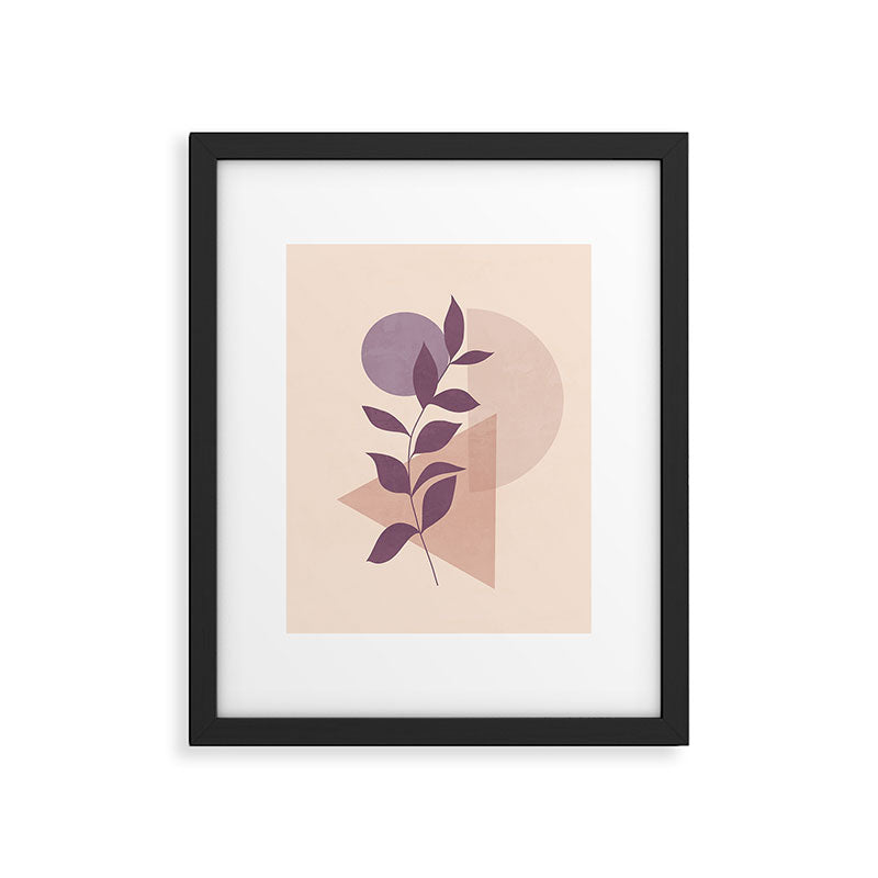 Minimal Abstract Art Plant 12 Framed Art Print Gallery Image 5