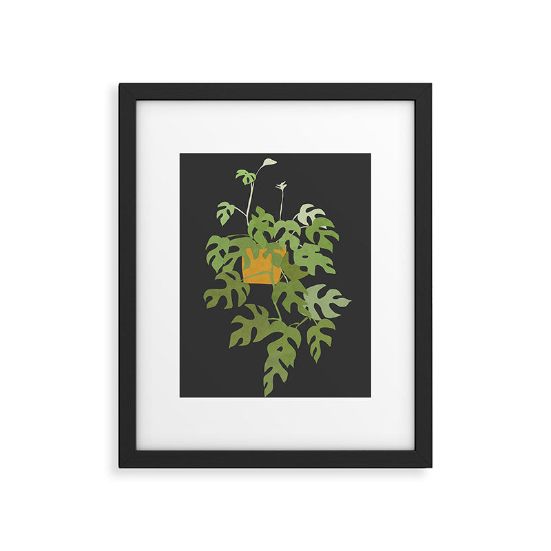 Minimal Abstract Art Plant 28 Framed Art Print Gallery Image 5