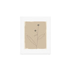 Minimal Abstract Art Plant 38 Art Print Gallery Image 1