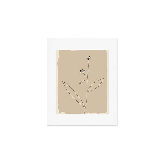 Minimal Abstract Art Plant 38 Art Print Gallery Image 1